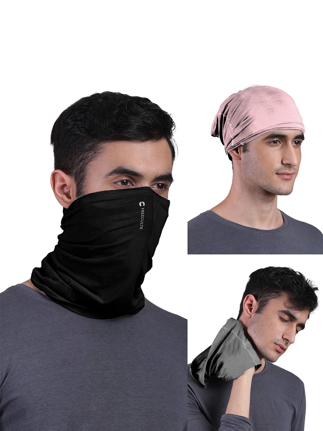 FREECULTR Unisex Pack Of 3 Printed Anti Microbial Multipurpose Bandana Headband, Peach
FREECULTR Unisex Pack Of 3 Printed Anti Microbial Multipurpose Bandana Headband, Peach
