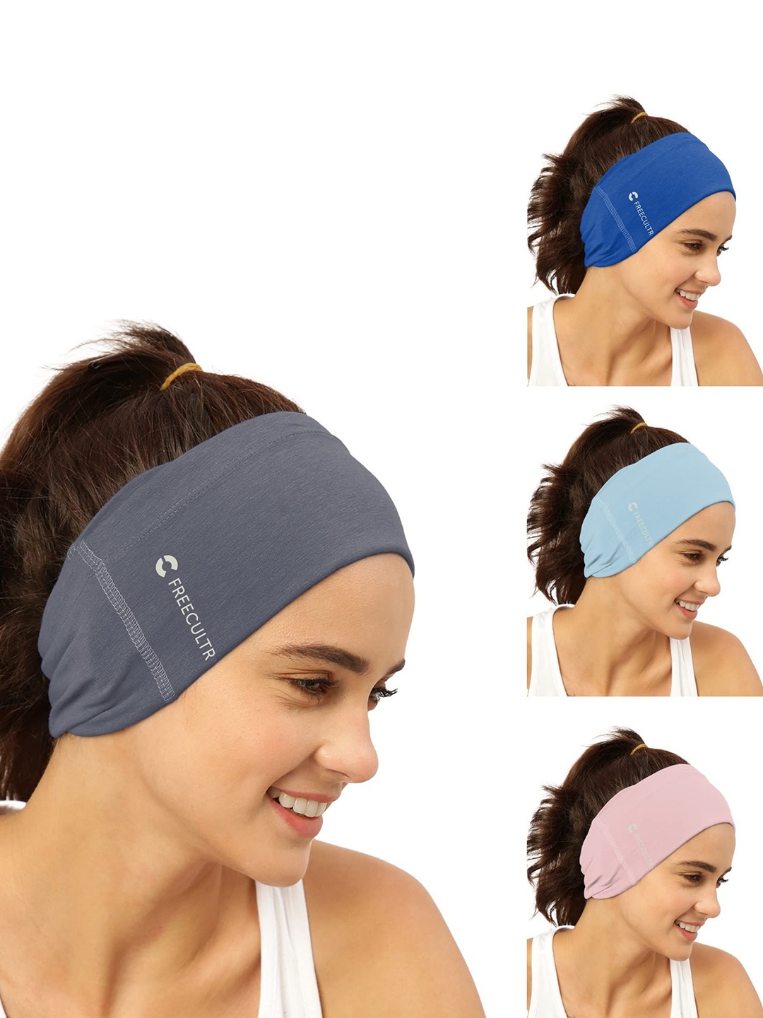 FREECULTR Unisex Pack Of 4 Printed Anti Microbial Multipurpose Bandana Headband, Grey
FREECULTR Unisex Pack Of 4 Printed Anti Microbial Multipurpose Bandana Headband, Grey