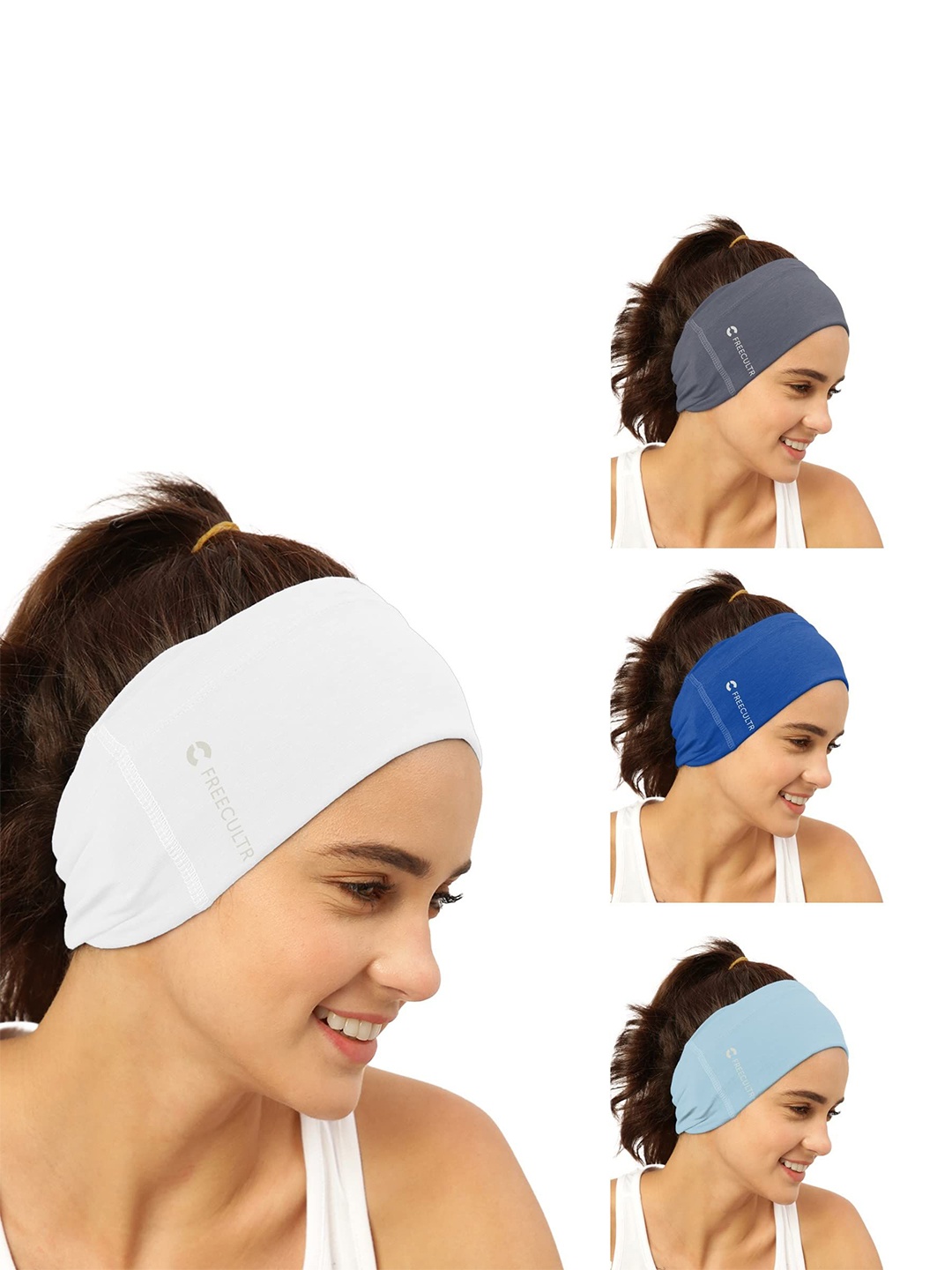 FREECULTR Unisex Pack Of 4 Printed Anti Microbial Multipurpose Bandana Headband, Grey
FREECULTR Unisex Pack Of 4 Printed Anti Microbial Multipurpose Bandana Headband, Grey