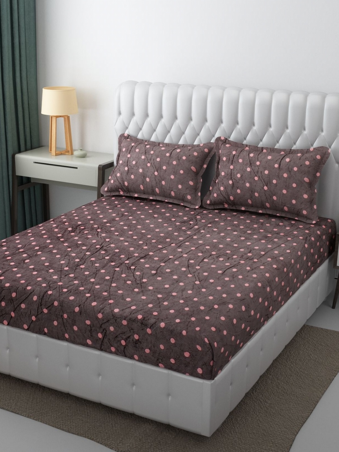 Banchmark Home Furnishings Velvet Flannel Warm Fitted King Bedsheet Set 1.83 x 1.98m x20cm, Grey
Banchmark Home Furnishings Velvet Flannel Warm Fitted King Bedsheet Set 1.83 x 1.98m x20cm, Grey
