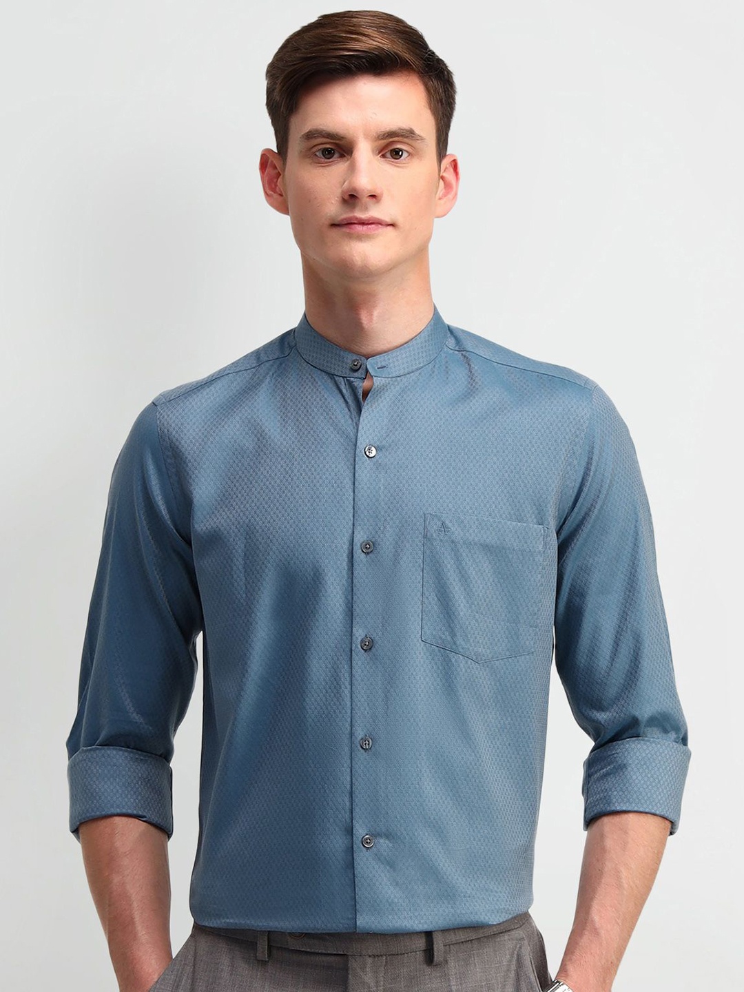 Arrow Men Manhattan Spread Collar Micro Ditsy Printed Cotton Slim Fit Formal Shirt, Blue
Arrow Men Manhattan Spread Collar Micro Ditsy Printed Cotton Slim Fit Formal Shirt, Blue