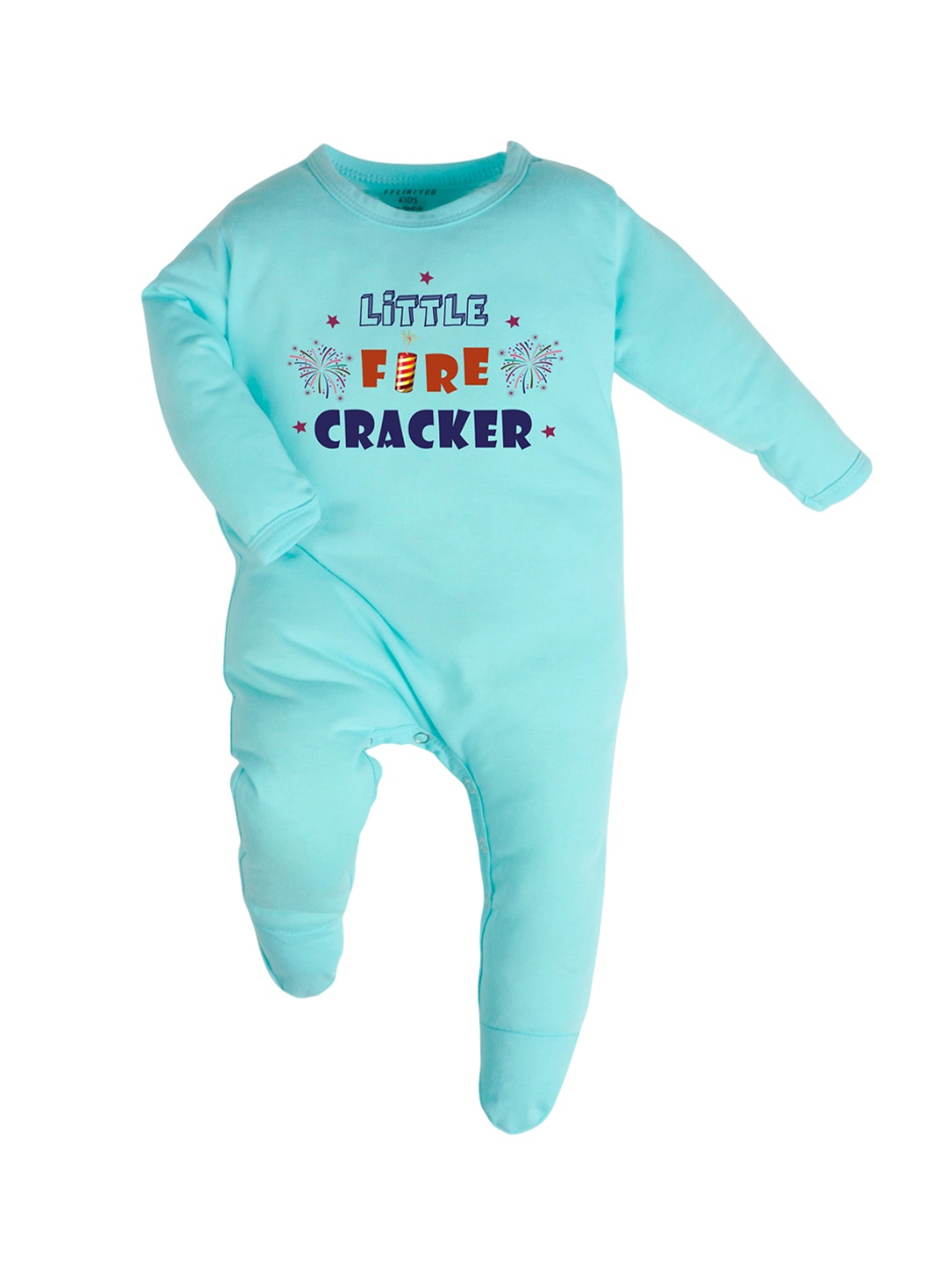 FFLIRTYGO Infants Diwali Romper Printed Pure Cotton Baby Wear Sleepsuit, Turquoise blue
FFLIRTYGO Infants Diwali Romper Printed Pure Cotton Baby Wear Sleepsuit, Turquoise blue