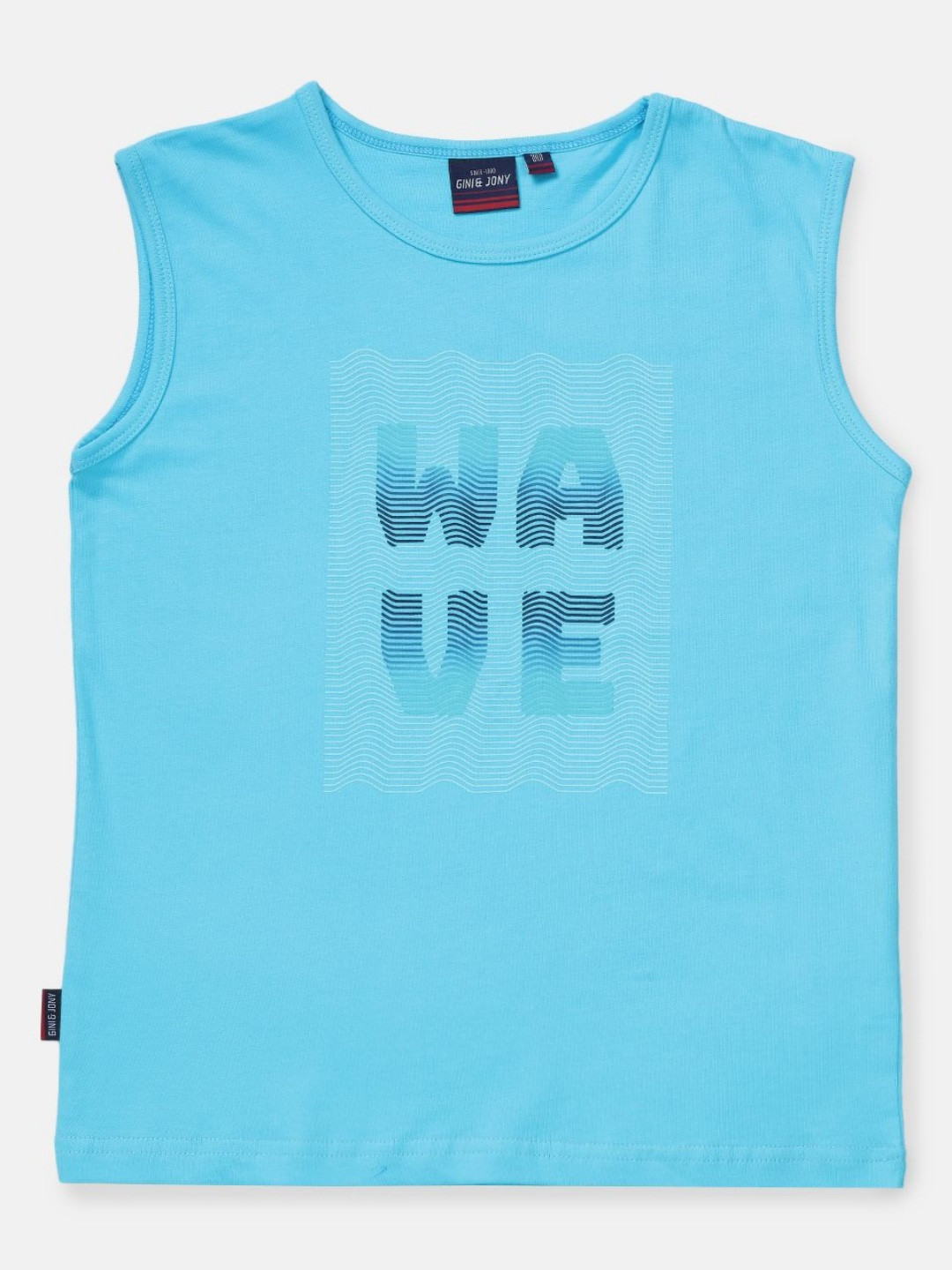 Gini and Jony Boys Typography Printed Round Neck Cotton T-shirt, Blue
Gini and Jony Boys Typography Printed Round Neck Cotton T-shirt, Blue