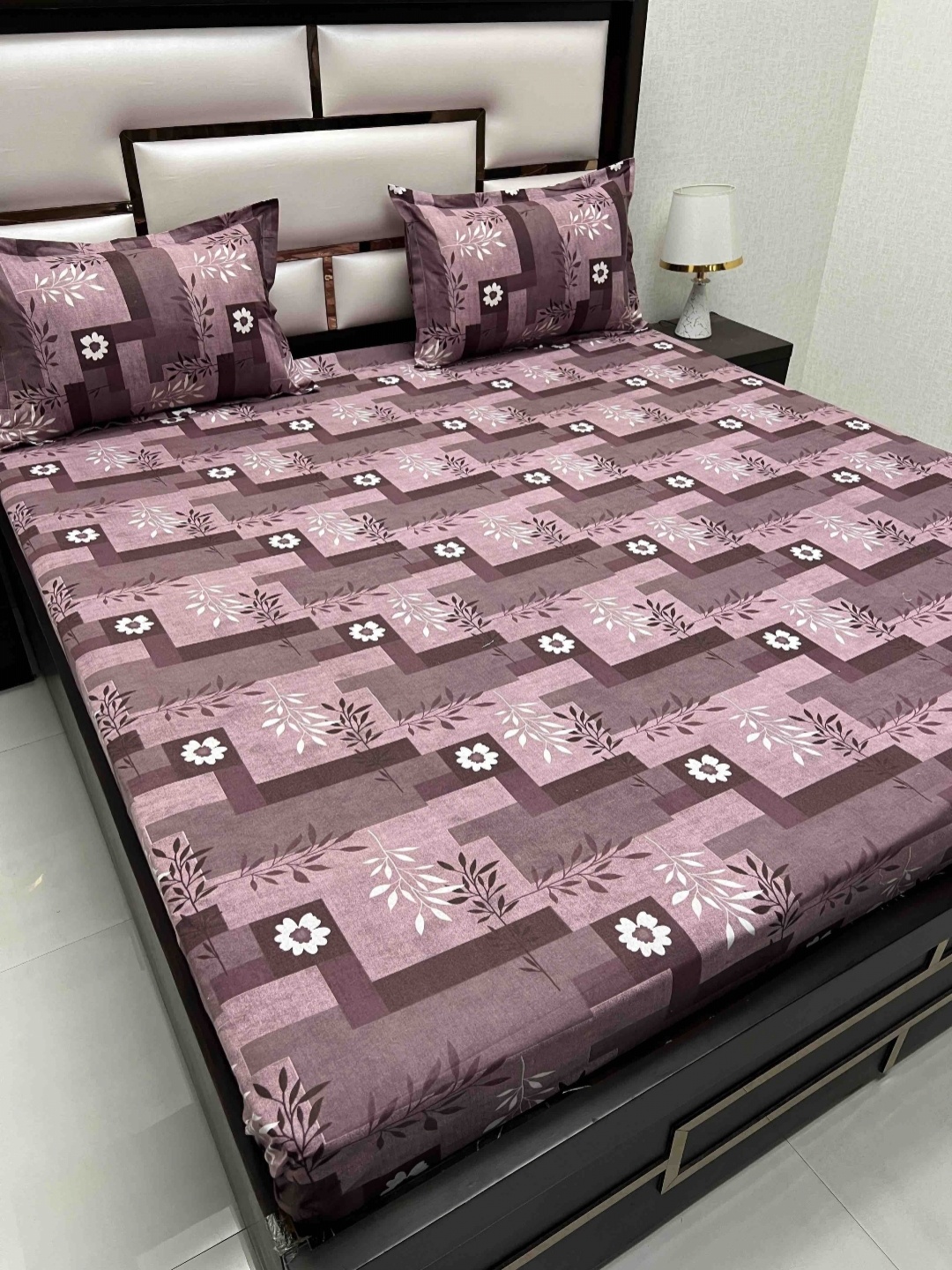 Pure Decor Passion Purple & White Floral 230TC Cotton Queen Bedsheet with 2 Pillow Covers
Pure Decor Passion Purple & White Floral 230TC Cotton Queen Bedsheet with 2 Pillow Covers