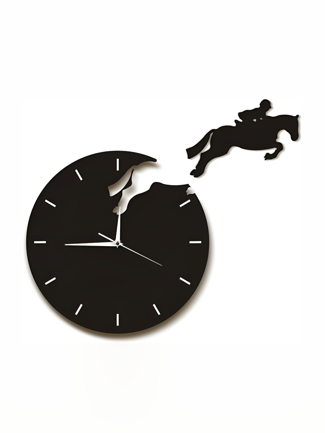 QEZNEF Black and White Textured Round Shaped Wooden Analogue Contemporary Wall Clock
QEZNEF Black and White Textured Round Shaped Wooden Analogue Contemporary Wall Clock