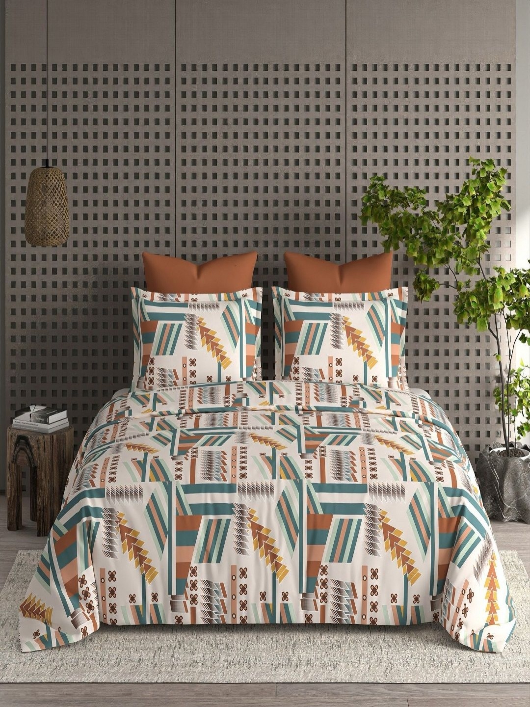 CHICERY White Abstract Printed Pure Cotton Heavy Winter 350 GSM Single Bed Comforter
CHICERY White Abstract Printed Pure Cotton Heavy Winter 350 GSM Single Bed Comforter