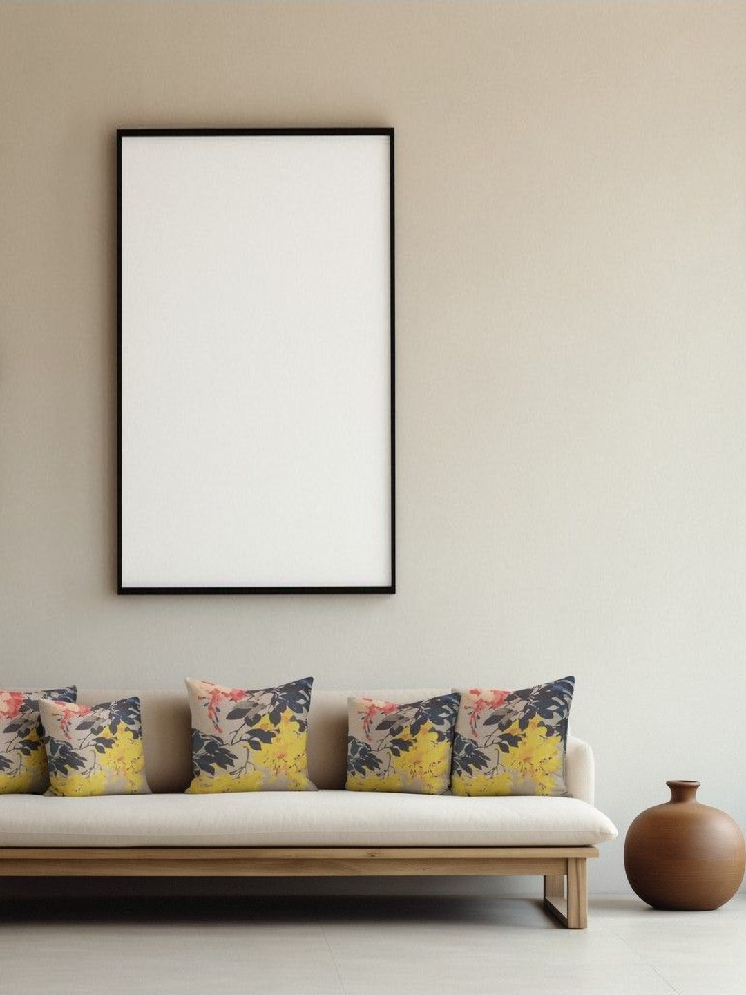 THEYAYACAFE Cream-Coloured & Yellow 5 Pieces Floral Printed Velvet Square Cushion Covers
THEYAYACAFE Cream-Coloured & Yellow 5 Pieces Floral Printed Velvet Square Cushion Covers