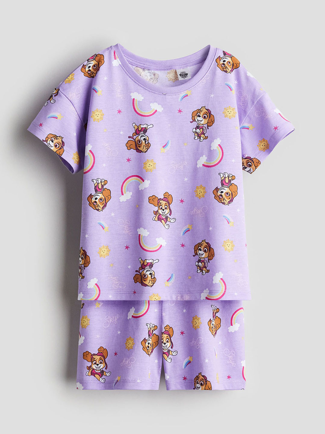 H&M Girls Printed Pure Cotton Night Suit, Lavender
H&M Girls Printed Pure Cotton Night Suit, Lavender