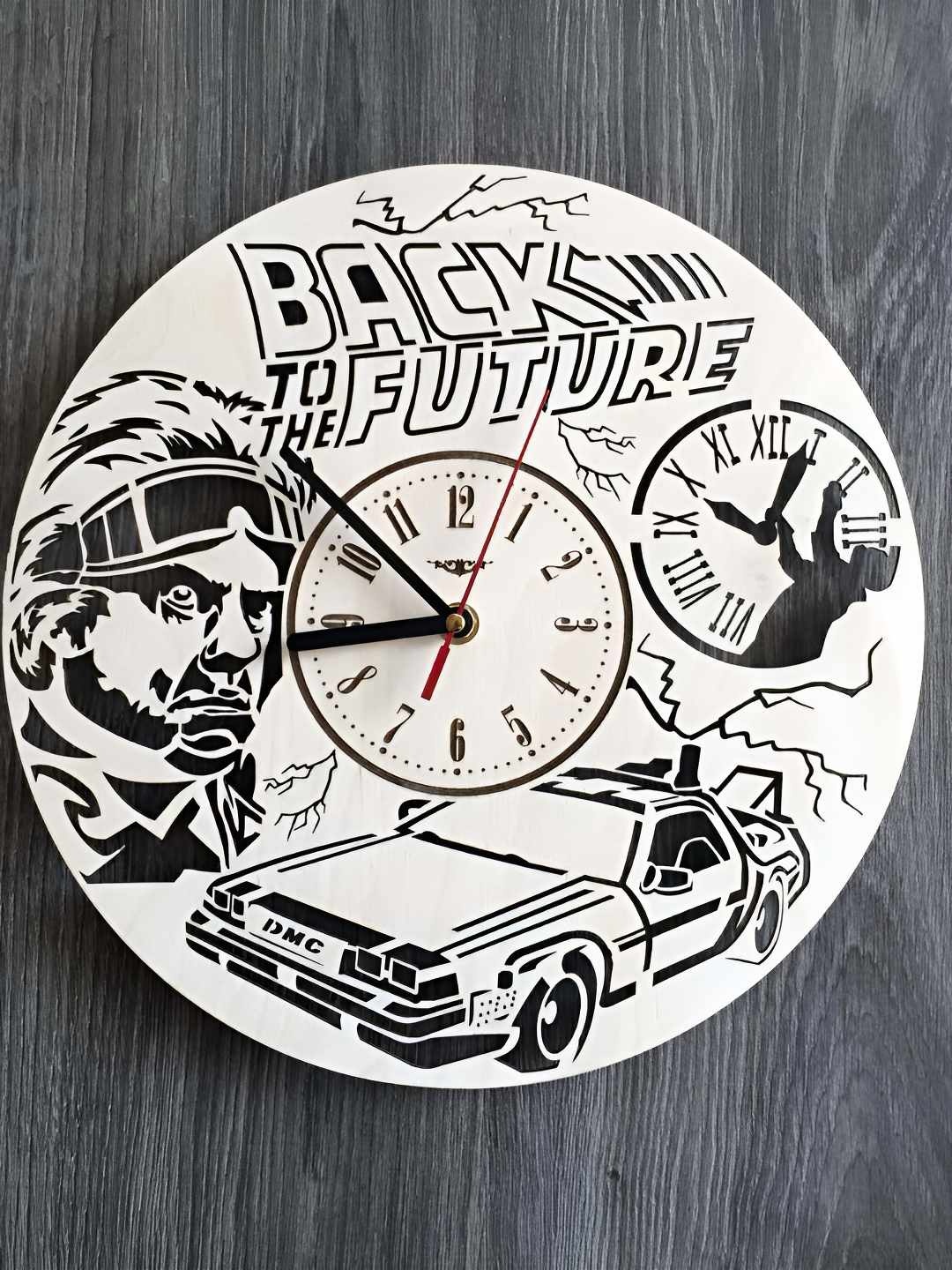 QEZNEF Beige and Black Textured Round Shaped Wooden Analogue Contemporary Wall Clock
QEZNEF Beige and Black Textured Round Shaped Wooden Analogue Contemporary Wall Clock