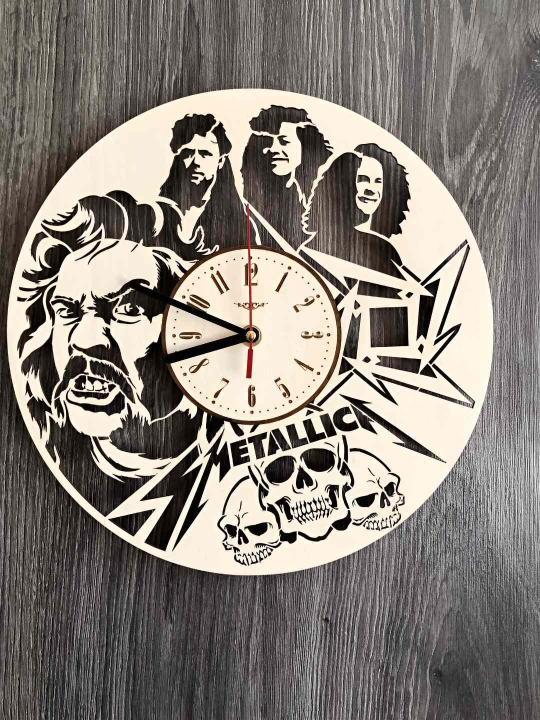 QEZNEF Beige and Black Textured Round Shaped Wooden Analogue Contemporary Wall Clock
QEZNEF Beige and Black Textured Round Shaped Wooden Analogue Contemporary Wall Clock
