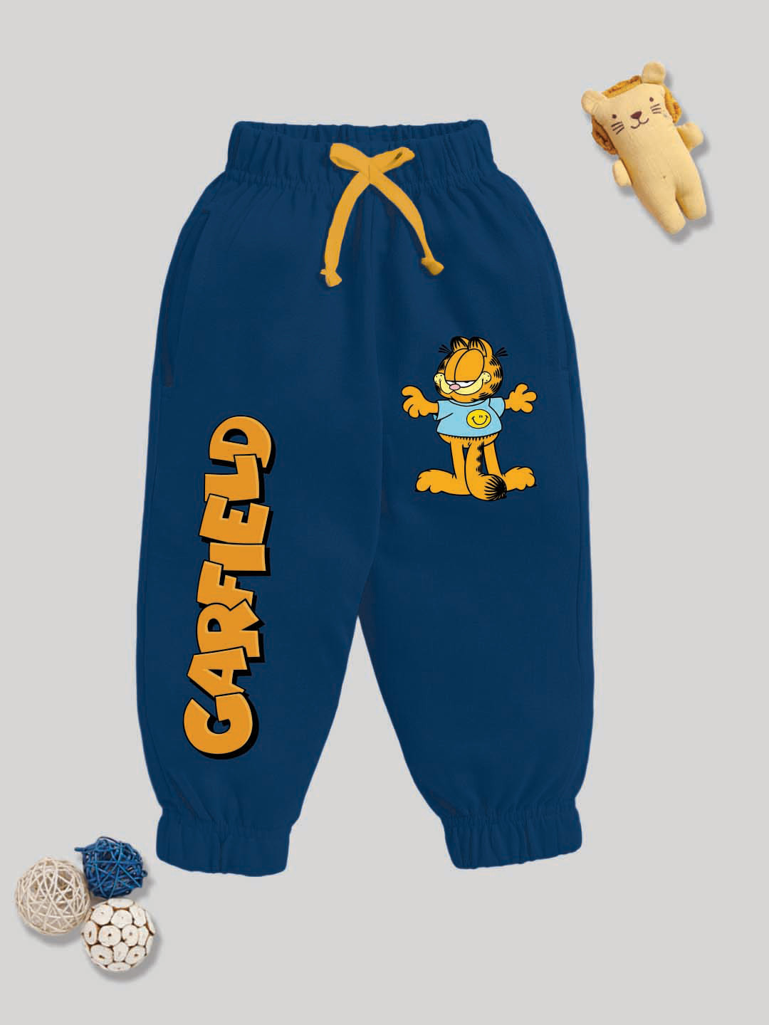 YK X Minute Mirth Infant Boys Graphic Printed Pure Cotton Joggers, Navy blue
YK X Minute Mirth Infant Boys Graphic Printed Pure Cotton Joggers, Navy blue