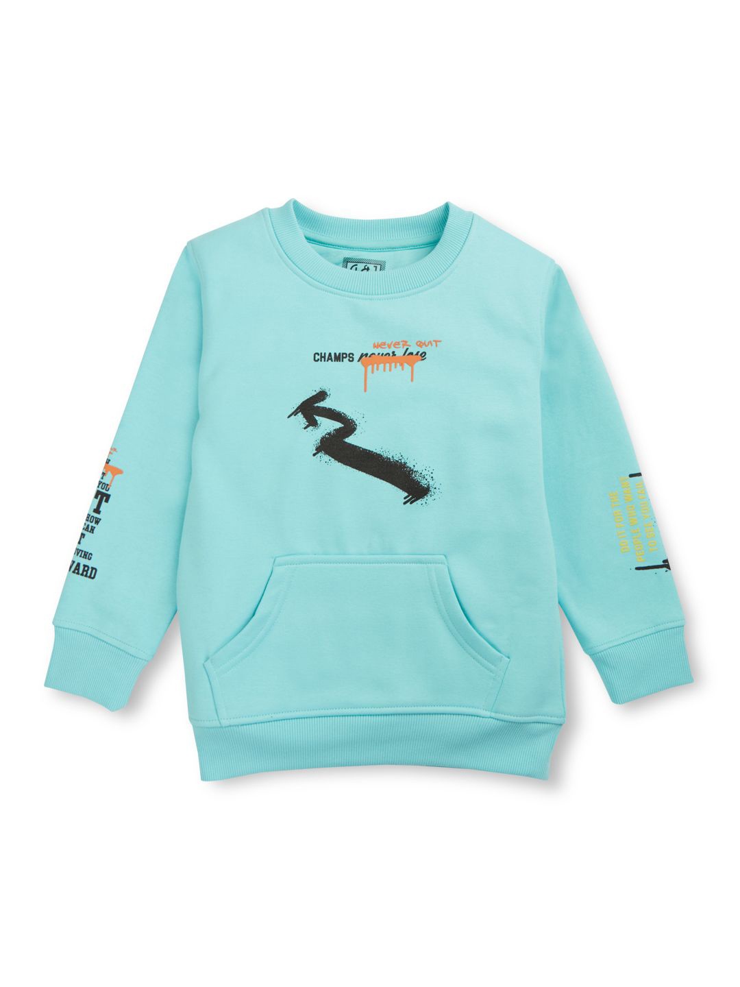 Gini and Jony Boys Typography Printed Round Neck Cotton Pullover Sweatshirt, Blue
Gini and Jony Boys Typography Printed Round Neck Cotton Pullover Sweatshirt, Blue