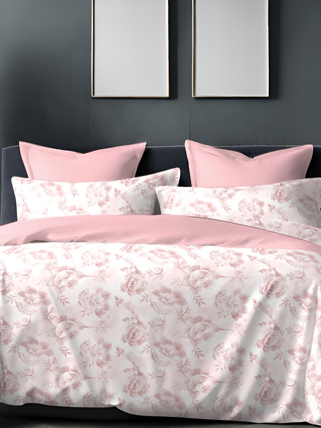 Sleeping Owls- because your sleep matters White & Pink Floral 144 TC Queen Bedsheet with 2 Pillow Covers
Sleeping Owls- because your sleep matters White & Pink Floral 144 TC Queen Bedsheet with 2 Pillow Covers
