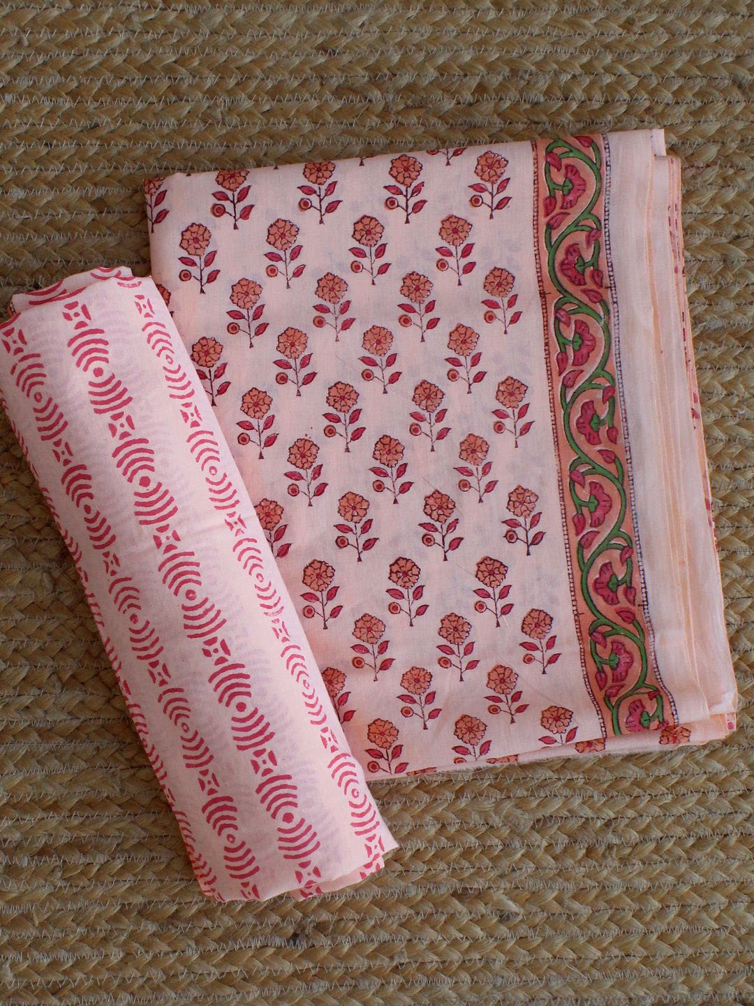 Weaves of Tradition Ethnic Motifs Printed Pure Cotton Unstitched Dress Material, Orange
Weaves of Tradition Ethnic Motifs Printed Pure Cotton Unstitched Dress Material, Orange