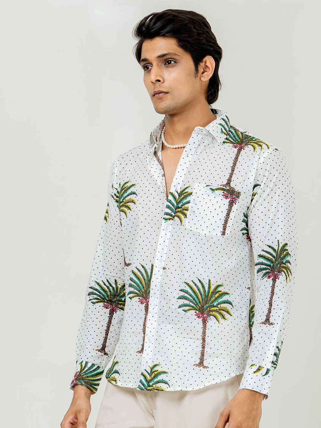 Tistabene Men Comfort Spread Collar Conversational Printed Cotton Casual Shirt, White
Tistabene Men Comfort Spread Collar Conversational Printed Cotton Casual Shirt, White