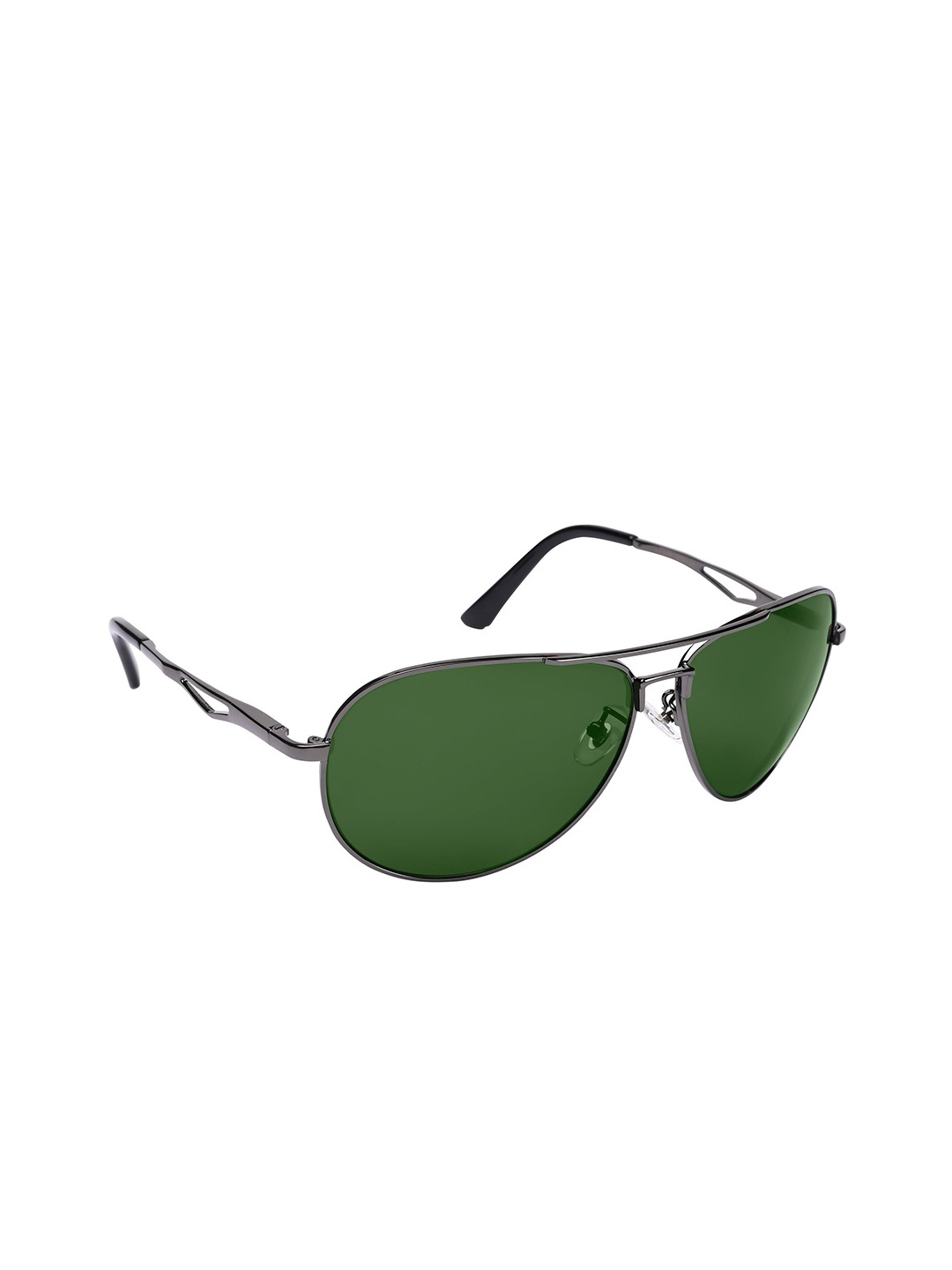 The Roadster Lifestyle Co Men UV Protected Sunglasses ES_71012-5-RS-3482-G15-GUN-AVWA-G15, Green
The Roadster Lifestyle Co Men UV Protected Sunglasses ES_71012-5-RS-3482-G15-GUN-AVWA-G15, Green
