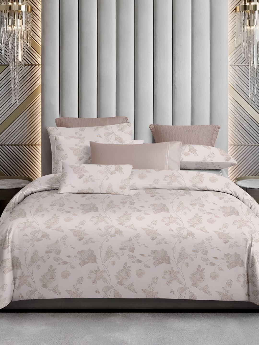 Sleeping Owls- because your sleep matters Pink Floral 400 TC King Bedsheet with 2 Pillow Covers
Sleeping Owls- because your sleep matters Pink Floral 400 TC King Bedsheet with 2 Pillow Covers