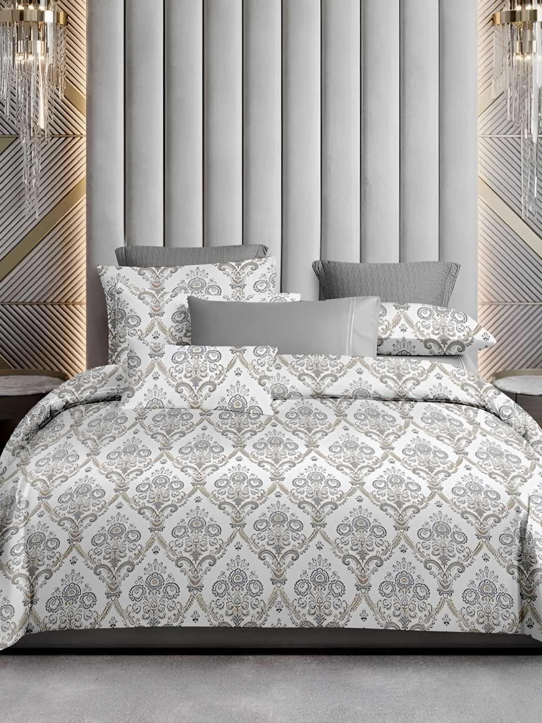 Sleeping Owls- because your sleep matters Pink & White Floral 400 TC King Bedsheet with 2 Pillow Covers
Sleeping Owls- because your sleep matters Pink & White Floral 400 TC King Bedsheet with 2 Pillow Covers