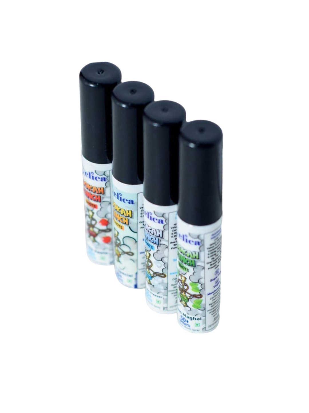 Qelica Set Of 4 Mouth Fresher Spray For Instant Mouth Fresh Spray 10 g Each, Multi
Qelica Set Of 4 Mouth Fresher Spray For Instant Mouth Fresh Spray 10 g Each, Multi