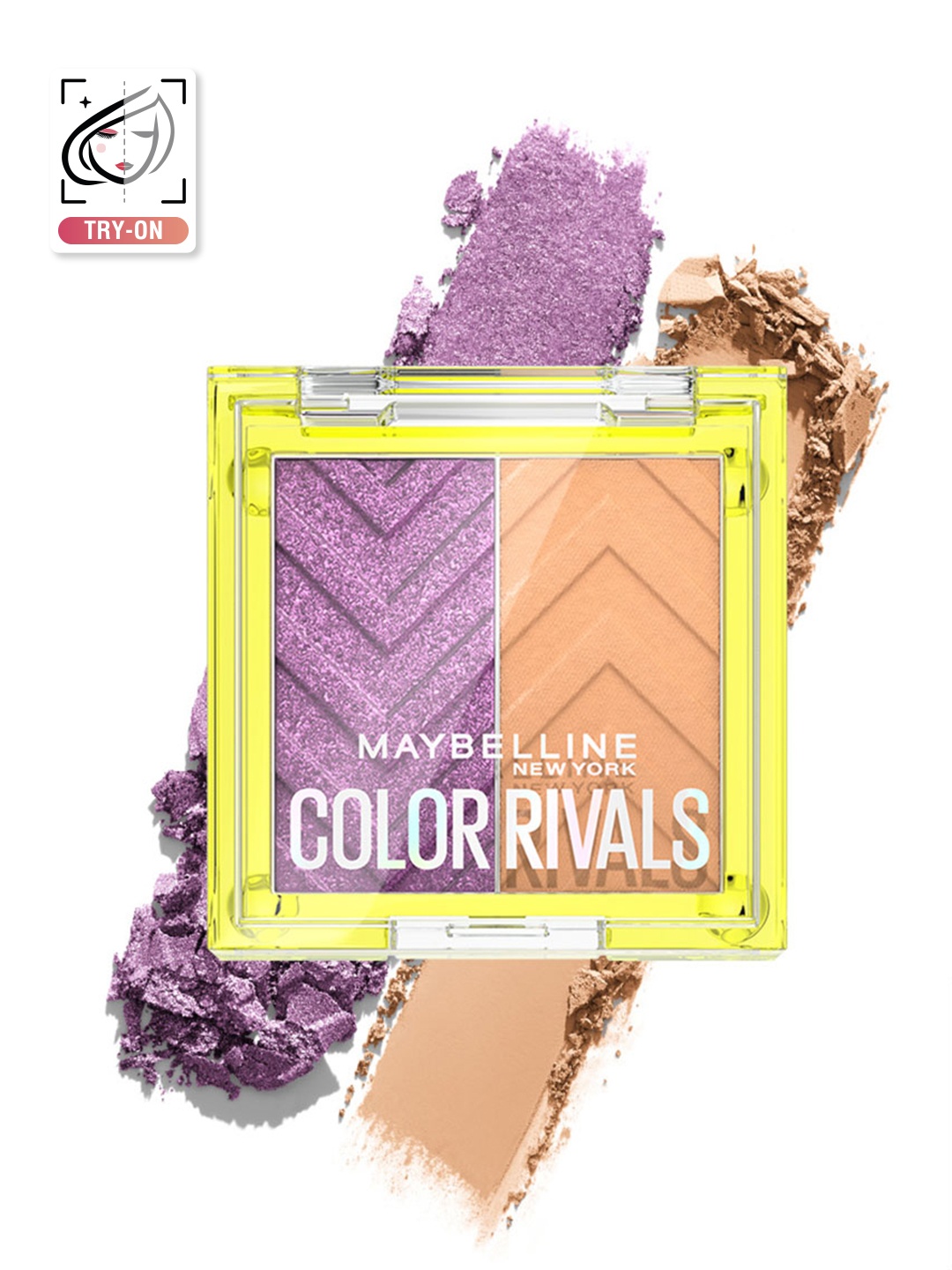 Maybelline New York Color Rivals Longwear Duo Eyeshadow Palette - Spontaneous x Purposeful, Purple
Maybelline New York Color Rivals Longwear Duo Eyeshadow Palette - Spontaneous x Purposeful, Purple