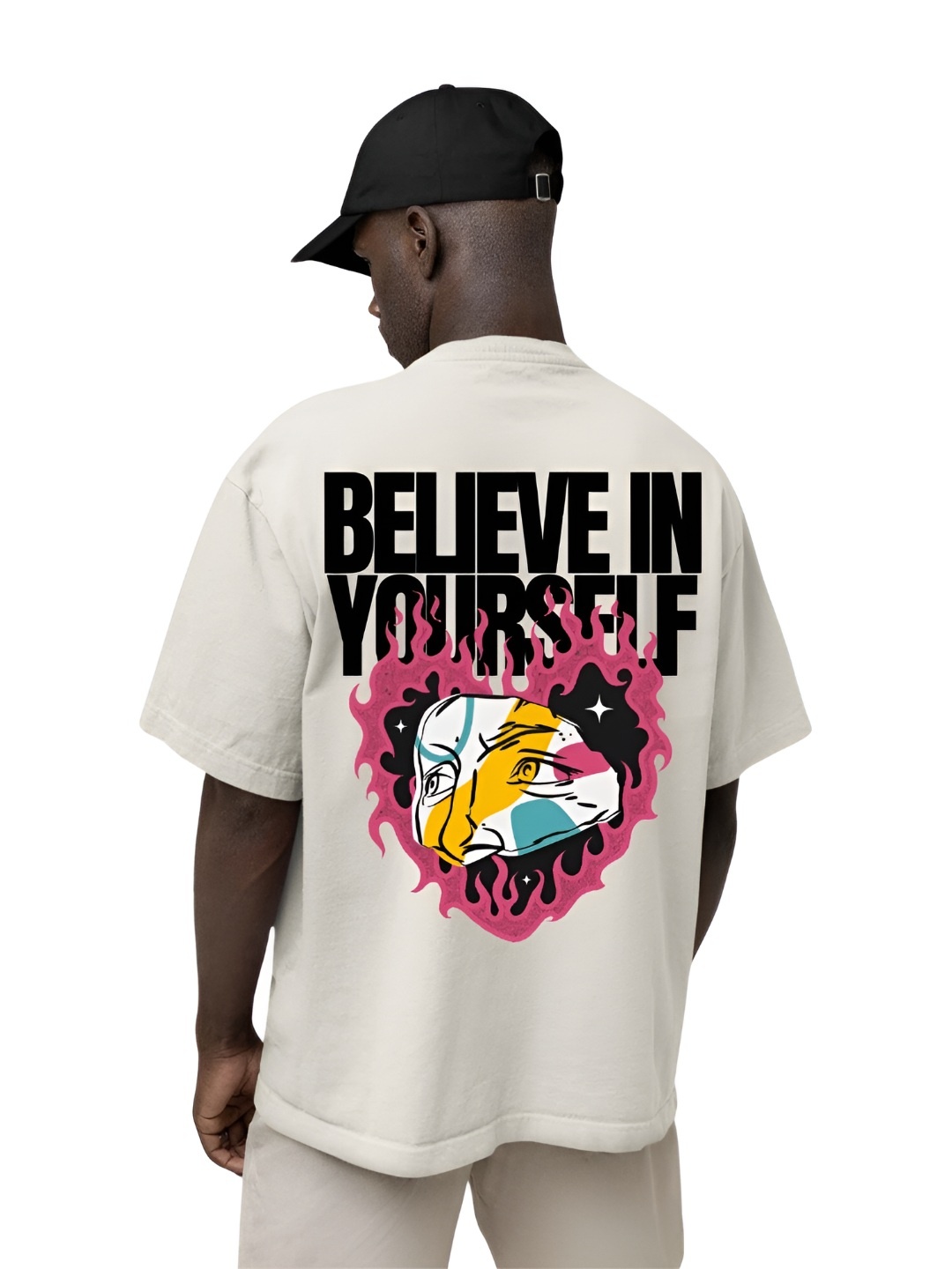 TBS- THE BARGAIN STREET Men Bio Finish Graphic Printed Round Neck Cotton Oversized T-shirt, White
TBS- THE BARGAIN STREET Men Bio Finish Graphic Printed Round Neck Cotton Oversized T-shirt, White