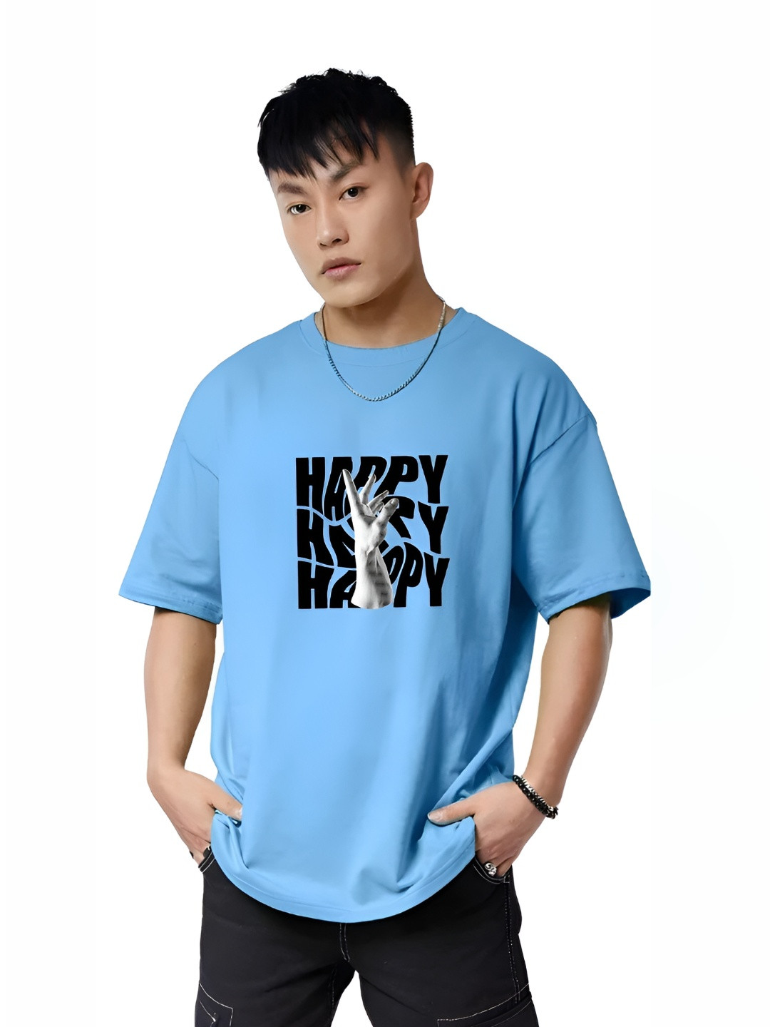 TBS- THE BARGAIN STREET Men Bio Finish Graphic Printed Round Neck Cotton Oversized T-shirt, Blue
TBS- THE BARGAIN STREET Men Bio Finish Graphic Printed Round Neck Cotton Oversized T-shirt, Blue