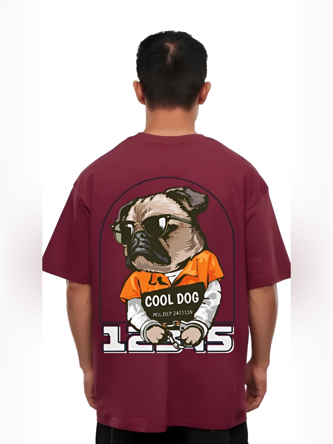 TBS- THE BARGAIN STREET Men Bio Finish Graphic Printed Round Neck Cotton Oversized T-shirt, Maroon
TBS- THE BARGAIN STREET Men Bio Finish Graphic Printed Round Neck Cotton Oversized T-shirt, Maroon