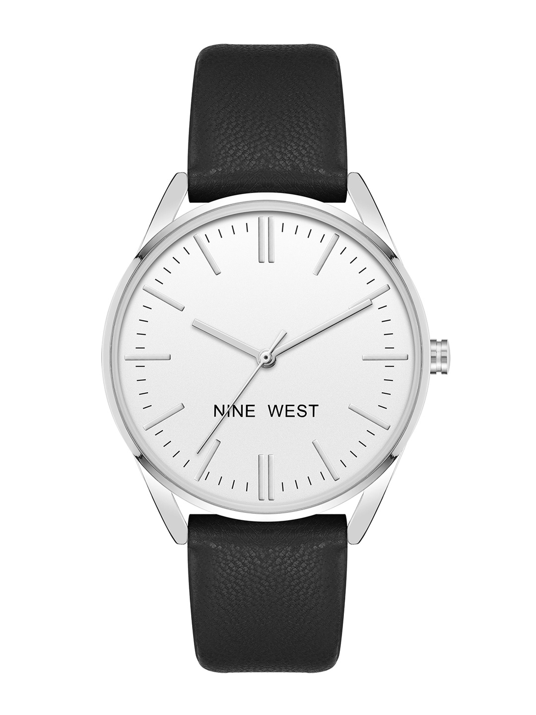 Nine West Women Dial & Leather Straps Analogue Watch NW-1995SVBK, Black
Nine West Women Dial & Leather Straps Analogue Watch NW-1995SVBK, Black