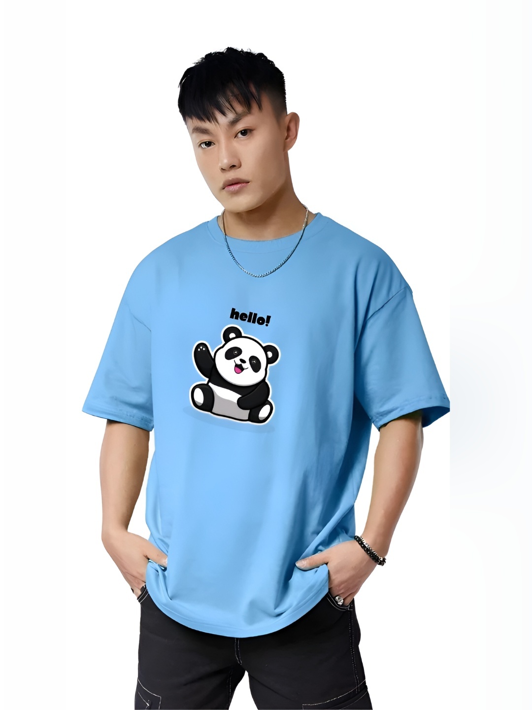 TBS- THE BARGAIN STREET Men Bio Finish Graphic Printed Round Neck Cotton Oversized T-shirt, Blue
TBS- THE BARGAIN STREET Men Bio Finish Graphic Printed Round Neck Cotton Oversized T-shirt, Blue