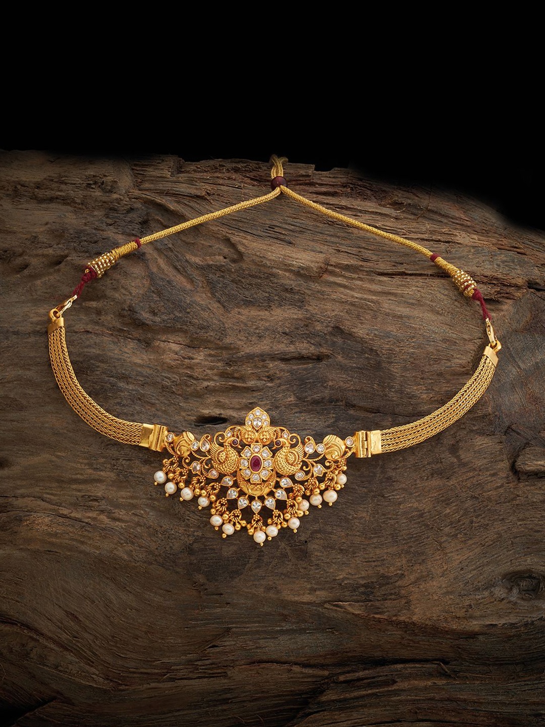 Kushal's Fashion Jewellery 92.5 Pure Silver Gold-Plated Cubic Zirconia Studded Bracelet
Kushal's Fashion Jewellery 92.5 Pure Silver Gold-Plated Cubic Zirconia Studded Bracelet