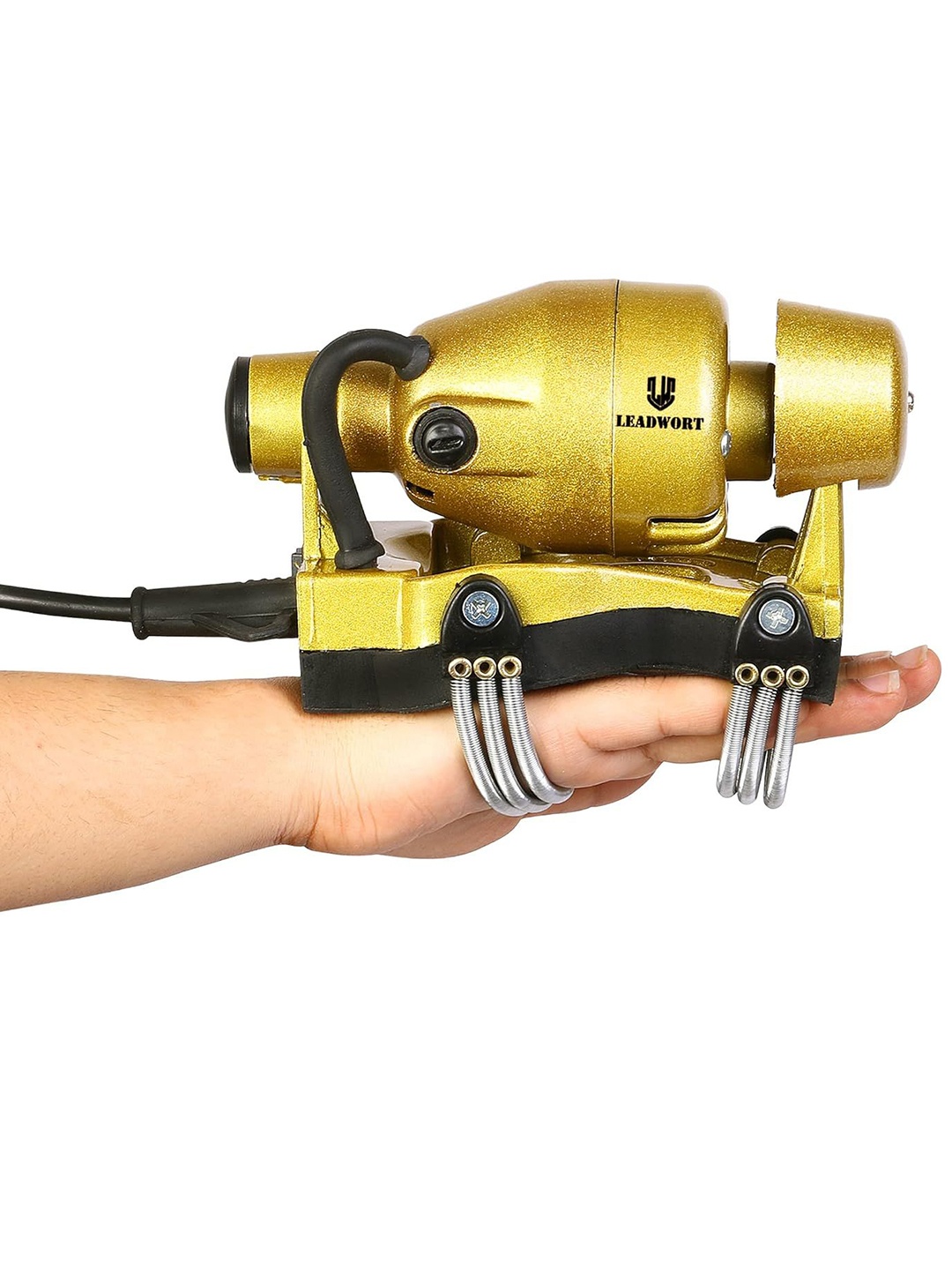 LEADWORT Powerful Double Speed Built Floating Action Body Head Finger Massager, Gold
LEADWORT Powerful Double Speed Built Floating Action Body Head Finger Massager, Gold