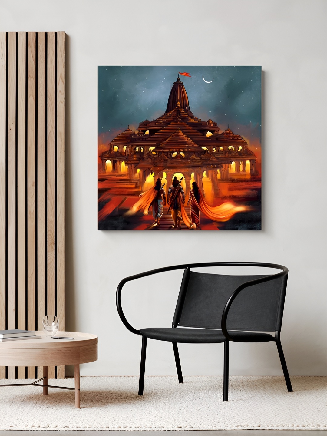 999Store Brown & Grey Lord Ram Ayodhya Temple Printed Religious Canvas Painting Wall Art
999Store Brown & Grey Lord Ram Ayodhya Temple Printed Religious Canvas Painting Wall Art