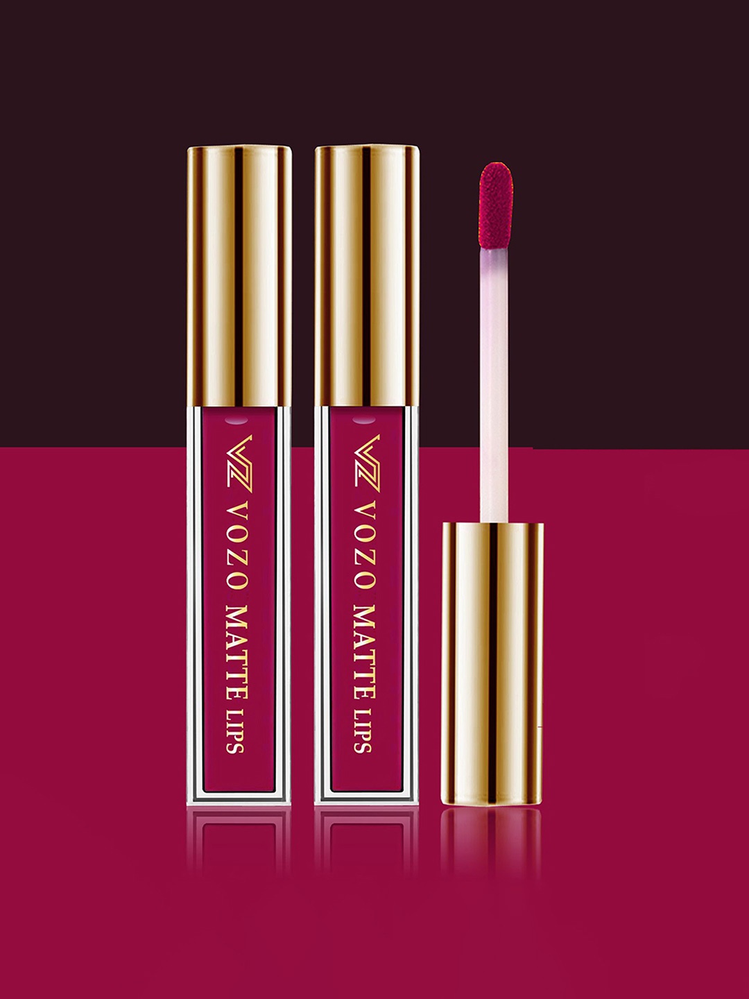 VOZO Set Of 2 Stay-All-Day Matte Liquid Lipstick 4ml Each-Magenta 105-Light Magenta106
VOZO Set Of 2 Stay-All-Day Matte Liquid Lipstick 4ml Each-Magenta 105-Light Magenta106