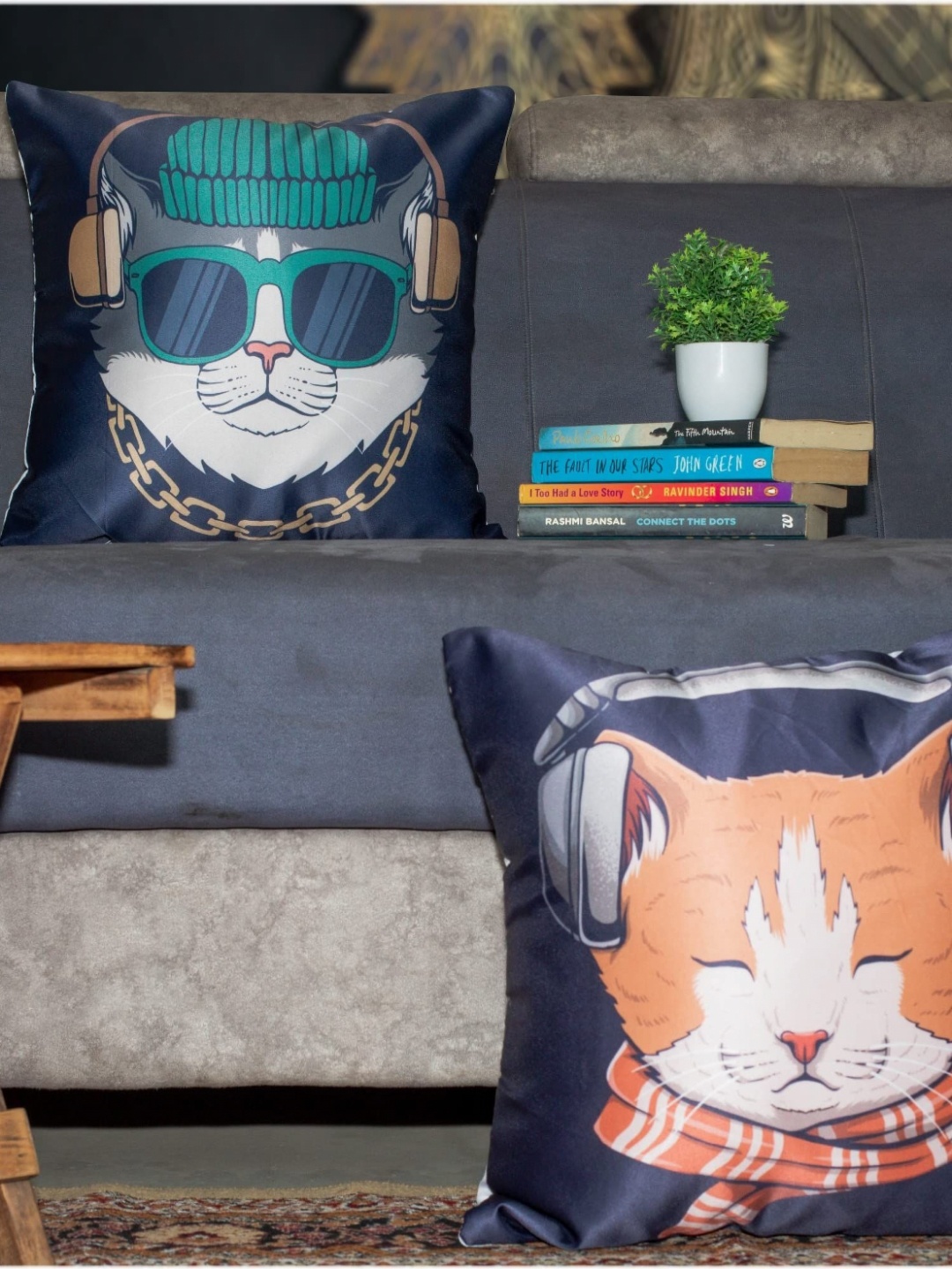 Vendola White & Peach-Coloured 2 Pieces Ethnic Motifs Printed Satin Square Cushion Covers
Vendola White & Peach-Coloured 2 Pieces Ethnic Motifs Printed Satin Square Cushion Covers