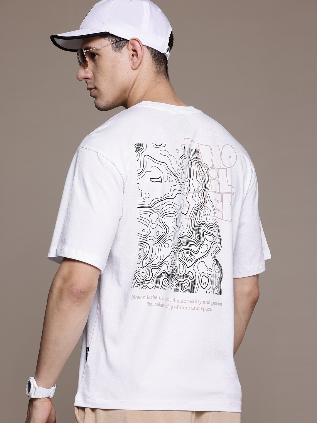 The Roadster Lifestyle Co. Printed Drop-Shoulder Sleeves Pure Cotton Relaxed T-shirt, White
The Roadster Lifestyle Co. Printed Drop-Shoulder Sleeves Pure Cotton Relaxed T-shirt, White