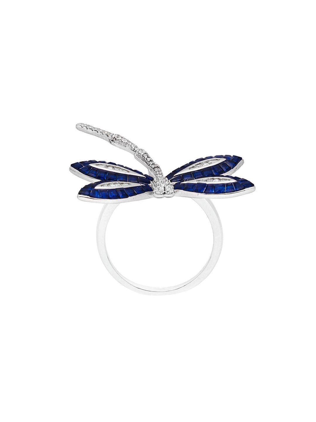 MISS JO 925 Sterling Silver Rhodium-Plated Studded Woodland Dragonfly Cocktail Finger Ring
MISS JO 925 Sterling Silver Rhodium-Plated Studded Woodland Dragonfly Cocktail Finger Ring