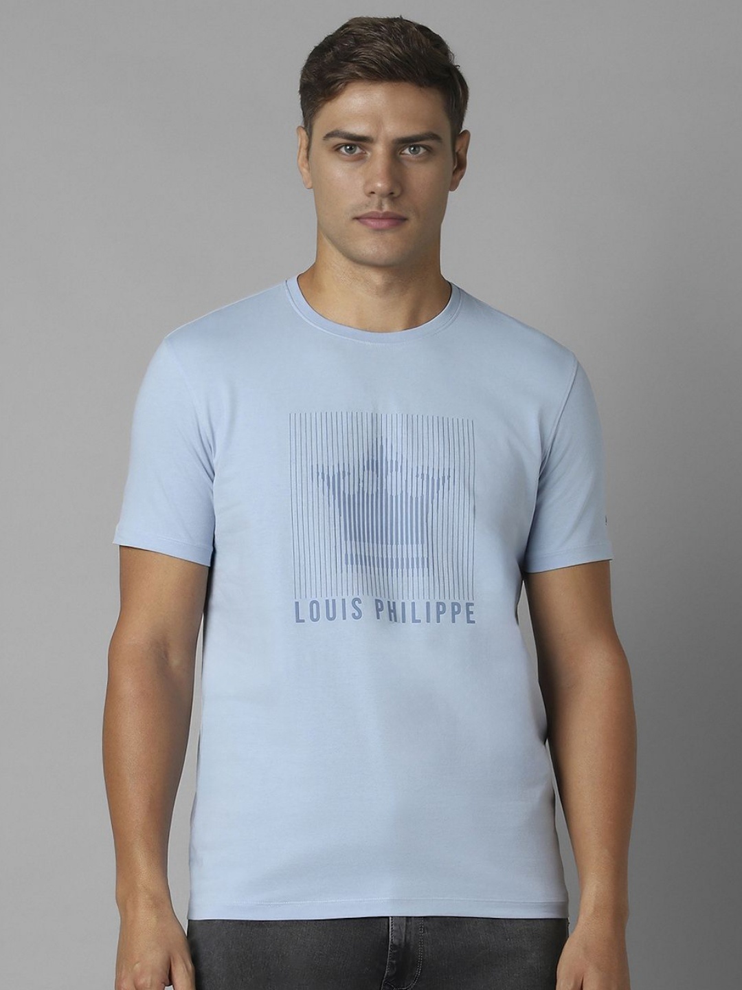 Louis Philippe Sport Men Brand Logo Printed Round Neck Cotton Slim Fit T-shirt, Blue
Louis Philippe Sport Men Brand Logo Printed Round Neck Cotton Slim Fit T-shirt, Blue