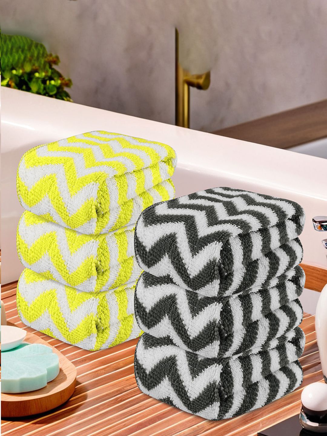 Kuber Industries Yellow 6 Pieces Printed Super Absorbent 250 GSM Microfibre Face Towels
Kuber Industries Yellow 6 Pieces Printed Super Absorbent 250 GSM Microfibre Face Towels
