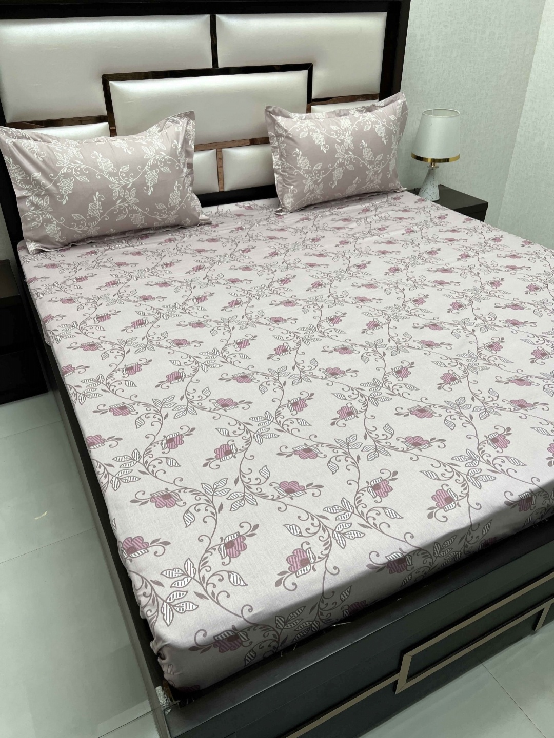 Pure Decor Cotton King Size Double Bedsheet With 2 Pillow Covers 2.74m X 2.74m, Purple
Pure Decor Cotton King Size Double Bedsheet With 2 Pillow Covers 2.74m X 2.74m, Purple