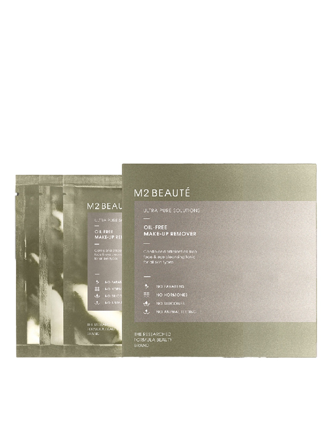 M2 BEAUTE Oil-Free Make-Up Remover Sachets with Glycerin 2 ml each - 7 Sachets, Olive
M2 BEAUTE Oil-Free Make-Up Remover Sachets with Glycerin 2 ml each - 7 Sachets, Olive