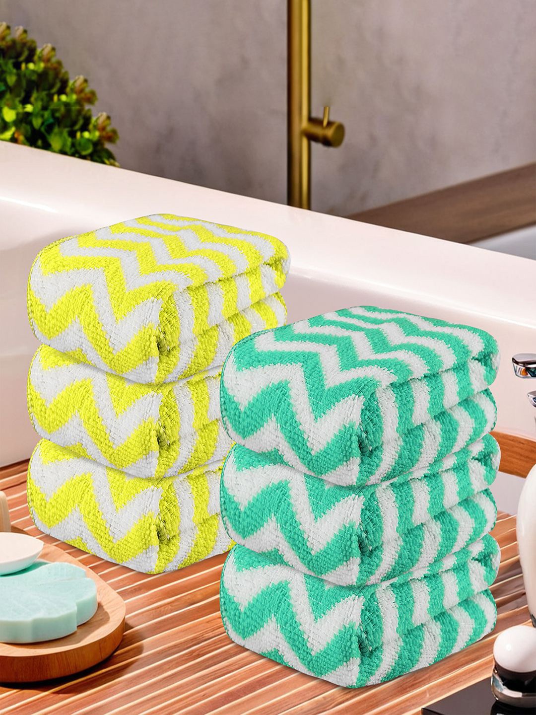 Kuber Industries Yellow 6 Pieces Printed Super Absorbent 250 GSM Microfibre Face Towels
Kuber Industries Yellow 6 Pieces Printed Super Absorbent 250 GSM Microfibre Face Towels