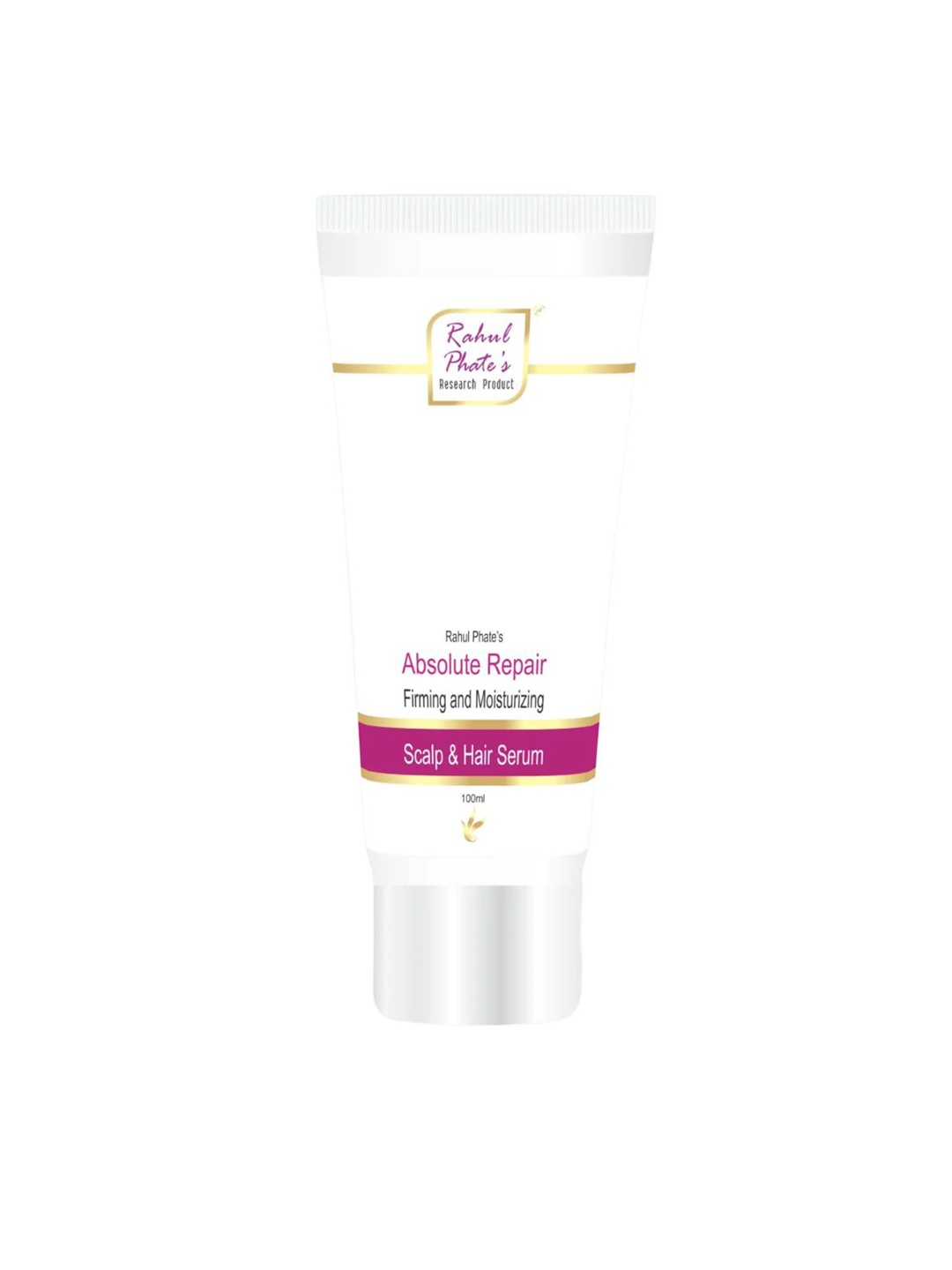Rahul Phate Research Product Absolute Repair Firming & Moisturizing Hair Serum- 100ml, White
Rahul Phate Research Product Absolute Repair Firming & Moisturizing Hair Serum- 100ml, White