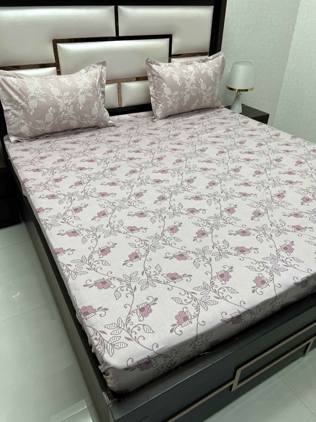 Pure Decor Cotton King Size Double Bedsheet With 2 Pillow Covers 2.74m X 2.74m, Purple
Pure Decor Cotton King Size Double Bedsheet With 2 Pillow Covers 2.74m X 2.74m, Purple