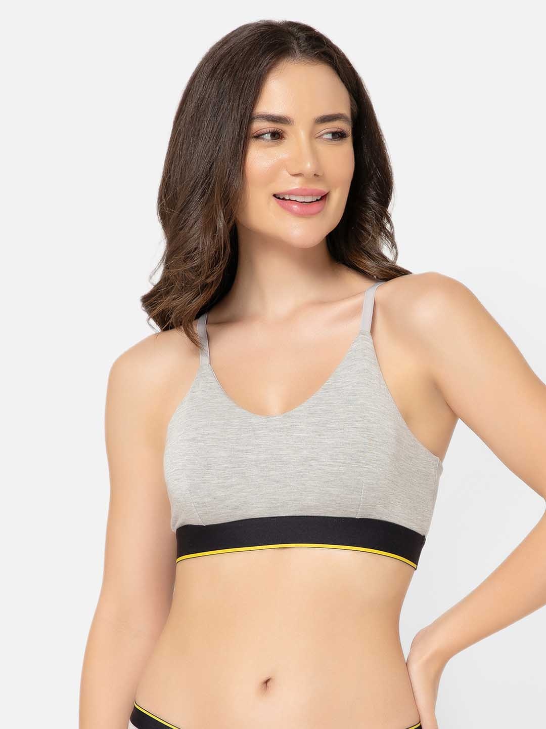 bummer Non Padded Full Coverage Dry Fit Super Support T-shirt Bra-All Day Comfort, Grey melange
bummer Non Padded Full Coverage Dry Fit Super Support T-shirt Bra-All Day Comfort, Grey melange