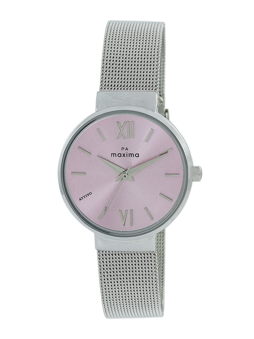 maxima Women Embellished Dial & Stainless Steel Straps Analogue Watch 67930CMLI, Pink
maxima Women Embellished Dial & Stainless Steel Straps Analogue Watch 67930CMLI, Pink