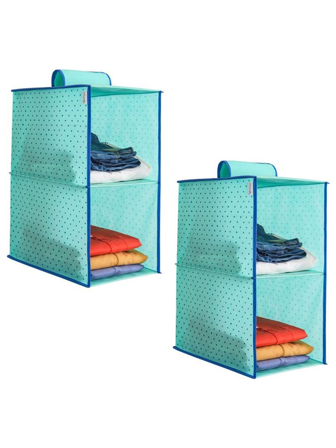 prettykrafts Green 2 Pieces Reusable 2-Shelf Hanger Closet Hanging Shelves Organisers
prettykrafts Green 2 Pieces Reusable 2-Shelf Hanger Closet Hanging Shelves Organisers