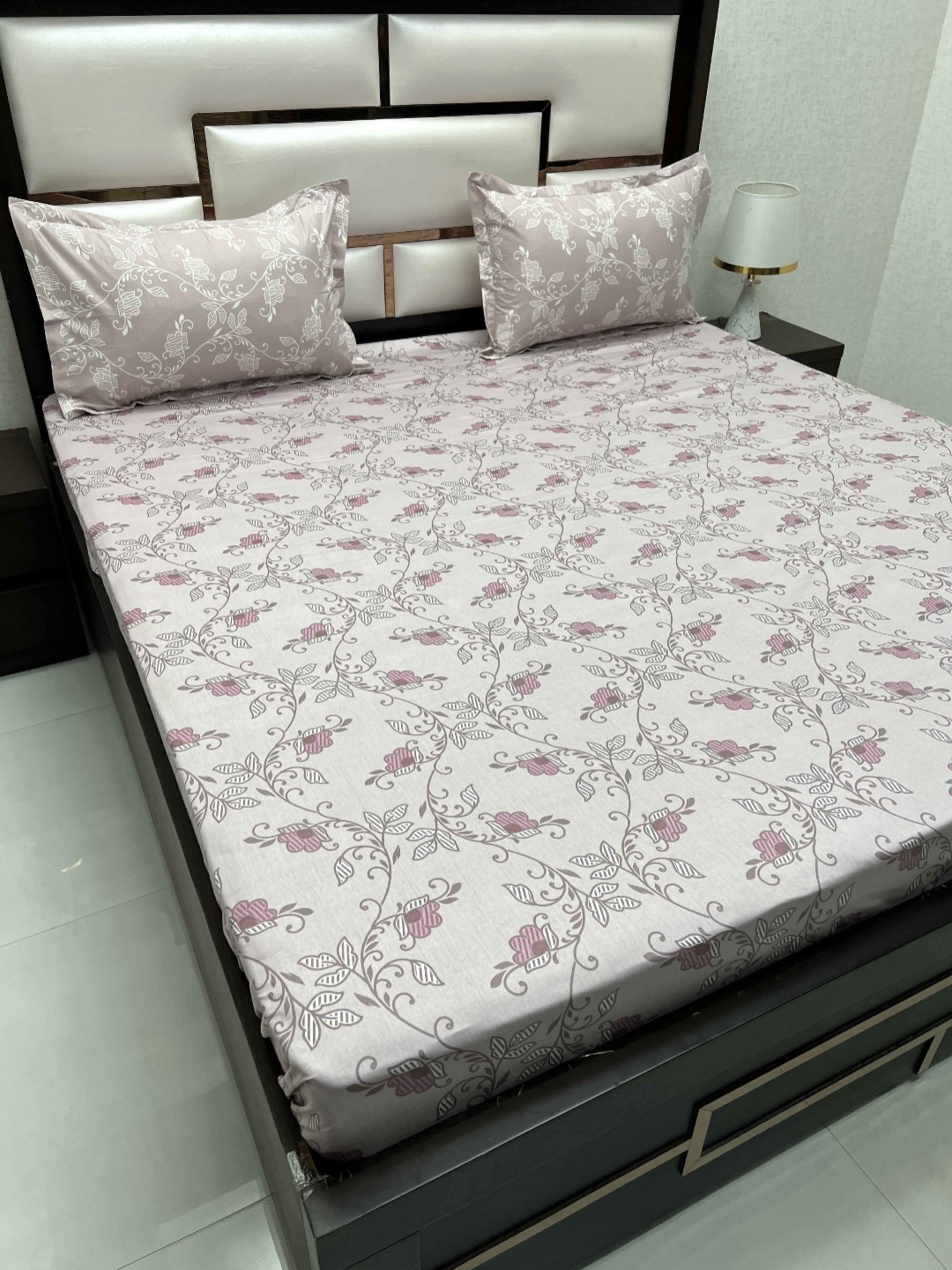 Pure Decor Cotton King Size Double Bedsheet With 2 Pillow Covers 2.74m X 2.74m, Purple
Pure Decor Cotton King Size Double Bedsheet With 2 Pillow Covers 2.74m X 2.74m, Purple