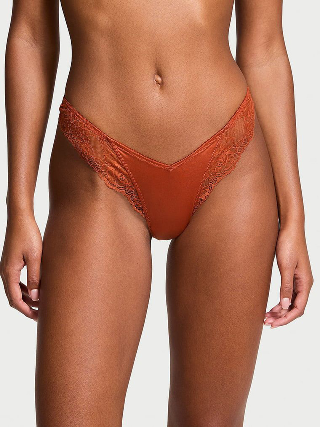 Victoria's Secret Women Lace Thongs Briefs, Brown
Victoria's Secret Women Lace Thongs Briefs, Brown