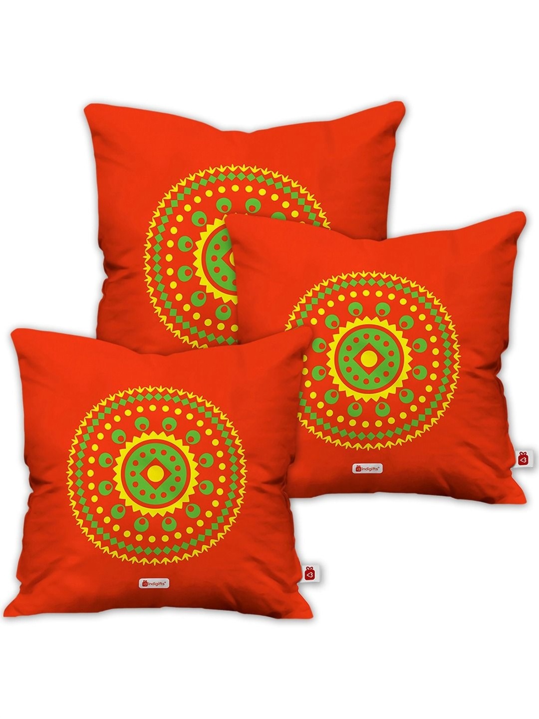 Indigifts Orange-Coloured 3 Pieces Ethnic Motifs Printed Square Shaped Cushion Covers
Indigifts Orange-Coloured 3 Pieces Ethnic Motifs Printed Square Shaped Cushion Covers