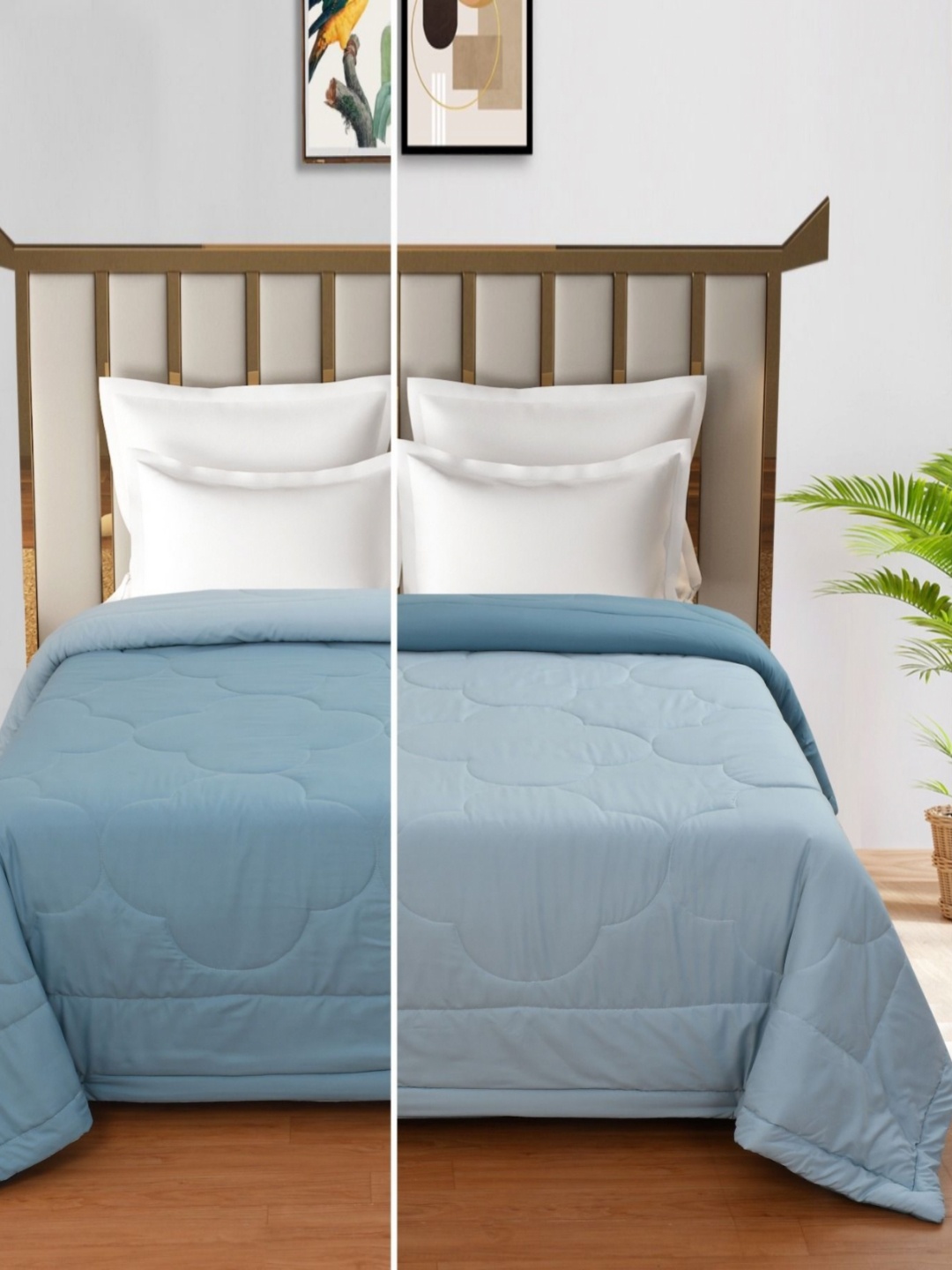 MallowWorld Blue Geometric Microfiber Mild Winter 150 GSM Single Bed Comforter
MallowWorld Blue Geometric Microfiber Mild Winter 150 GSM Single Bed Comforter